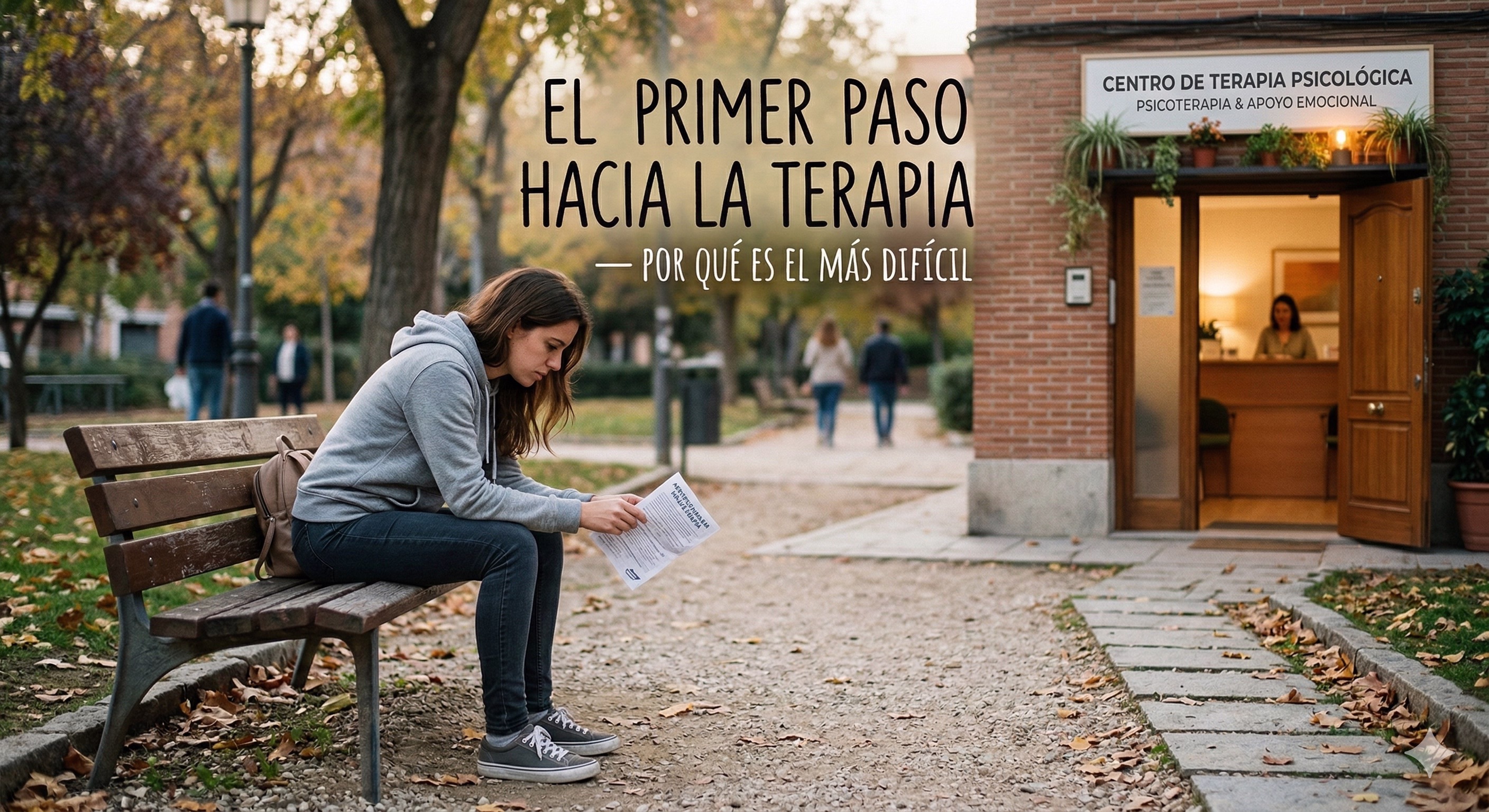 El primer paso hacia la terapia — por qué es el más difícil